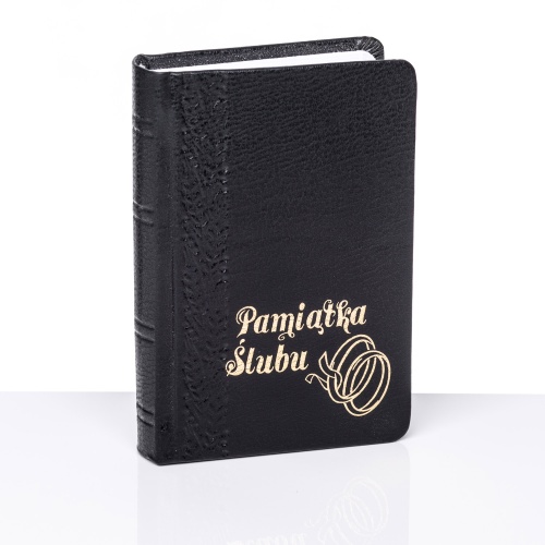 Pamiątka Ślubu- kolor czarny