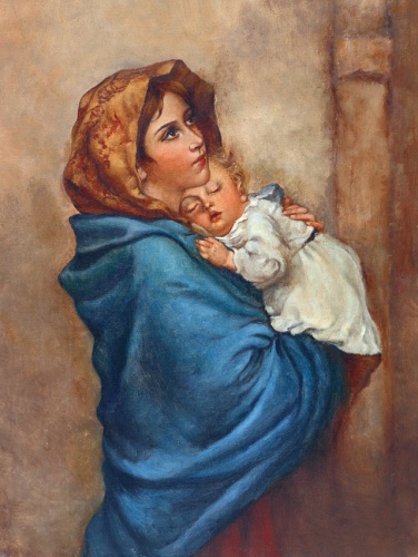 Plakat Religijny wzór 071. Matka Boska Cygańska