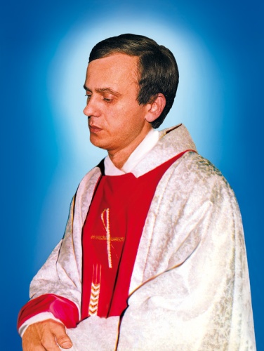 Plakat Religijny wzór 102. Błogosławiony ks. Jerzy Popiełuszko