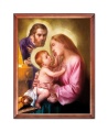 Obraz religijny Święta Rodzina w drewnianej ramie