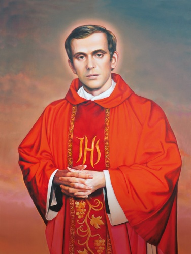 Plakat Religijny wzór 104. Błogosławiony ks. Jerzy Popiełuszko