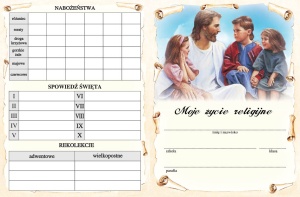 Dzienniczek życia religijnego - 25 szt.