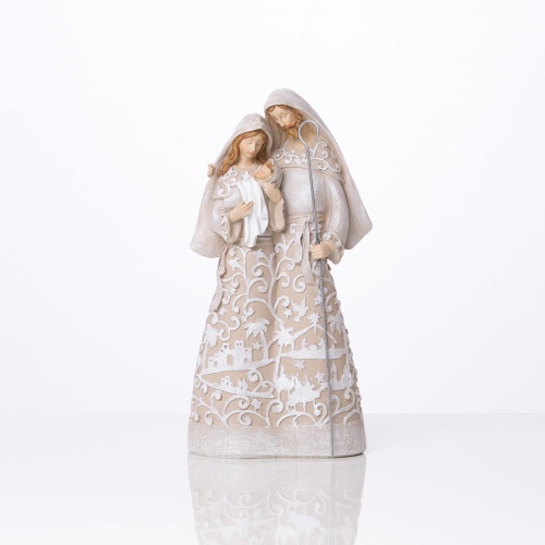 Szopka bożonarodzeniowa - Święta Rodzina - 24 cm - Decorato