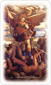 Obrazki święte z modlitwą do Świętego Michała Archanioła