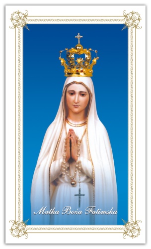 Obrazki Matka Boża Fatimska.