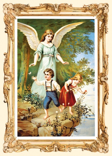 Anioł Stróż pamiątka Chrztu Świętego + dedykacja