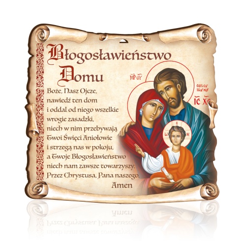 Obrazek Błogosławieństwo Domu-Święta Rodzina