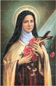 Puzzle - Święta Teresa od Dzieciątka Jezus - 10 szt.