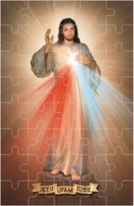 Puzzle Jezu Ufam Tobie - 10 szt.