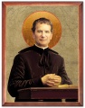 Obraz religijny Święty Jan Bosko w drewnianej ramie