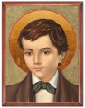 Obraz religijny Dominik Savio w drewnianej ramie