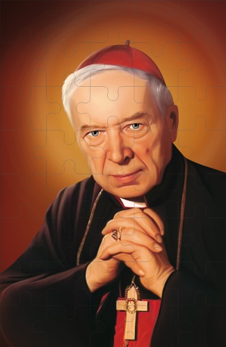 Puzzle religijne Kardynał Stefan Wyszyński - 10 szt.