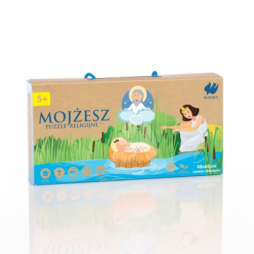 Puzzle religijne Mojżesz 48 cm x 68 cm