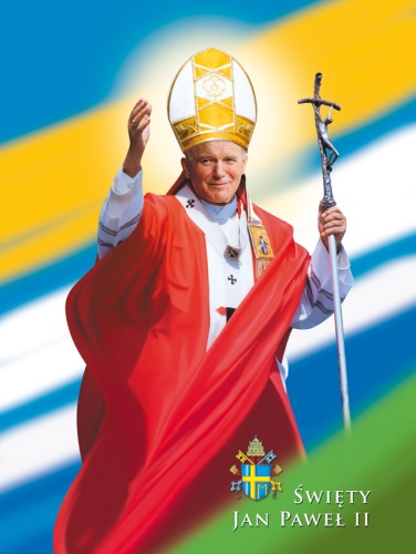 Plakat Religijny wzór 092. Św. Jan Paweł II