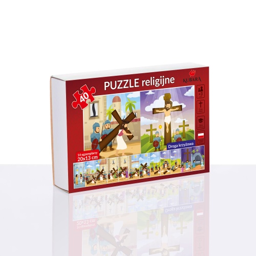 Puzzle religijne Droga Krzyżowa