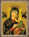 Obraz religijny Matka Boża Nieustającej Pomocy w ramie z ornamentem