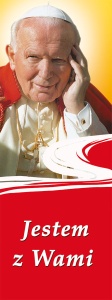 Baner Święty Jan Paweł II