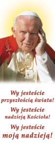 Baner Święty Jan Paweł II