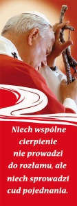 Baner Święty Jan Paweł II