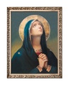 Obraz religijny Matka Boża Bolesna w ramie z ornamentem