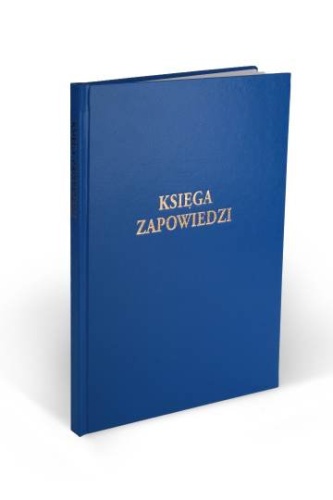 Księga Zapowiedzi. 