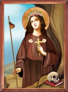 Obraz religijny Święta Rozalia  - chroniąca od zarazy