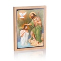 Ikona Święty Jan Chrzciciel i Jezus Chrystus - Chrzest Jezusa Chrystusa w Jordanie - w opakowaniu