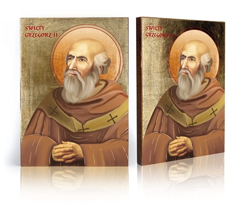 Ikona Święty Grzegorz II