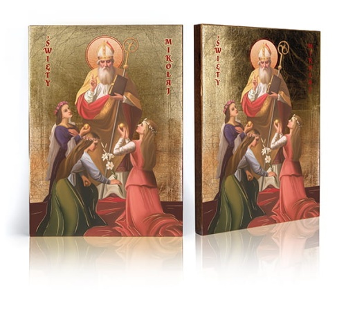 Ikona Święty Mikołaj