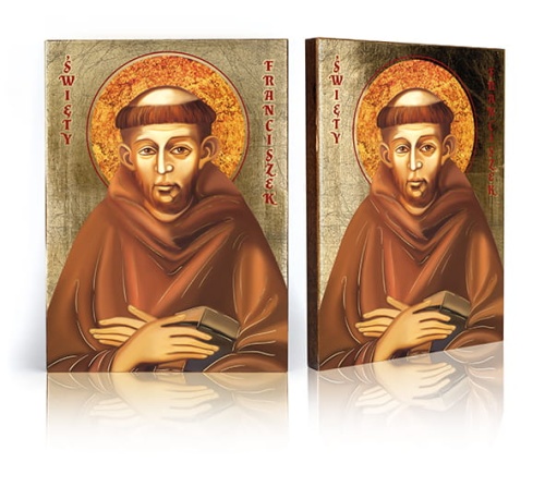 Ikona Święty Franciszek