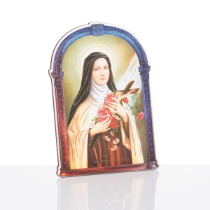 Obrazki religijne Święta Teresa - z podstawką - 5 szt.