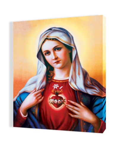 Obraz religijny na płótnie Niepokalane Serce Najświętszej Maryi Panny