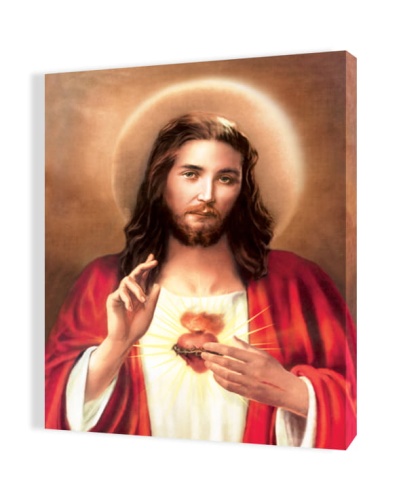 Obraz religijny na płótnie Serce Jezusa