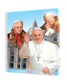 Obraz religijny na płótnie  Święty Jan Paweł II, Papież Benedykt XVI i Papież Franciszek
