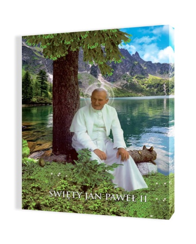 Obraz religijny na płótnie Święty Jan Paweł II