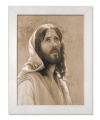 Obraz religijny Jezus Chrystus w ramie białej