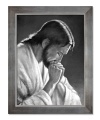 Obraz religijny Jezus Chrystus w ramie srebrnej