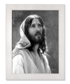 Obraz religijny Jezus Chrystus w ramie białej