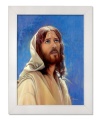 Obraz religijny Jezus Chrystus w ramie białej