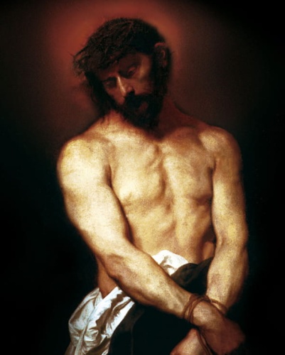 Plakat religijny Jezus Chrystus Umęczony