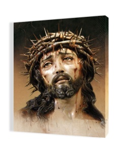Obraz religijny na płótnie Jezus Chrystus Umęczony ECCE HOMO