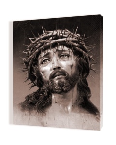 Obraz religijny na płótnie Jezus Chrystus Umęczony ECCE HOMO