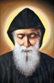 Wyklejanka - Święty Charbel - 78x95 cm - diamentowa mozaika - DIY
