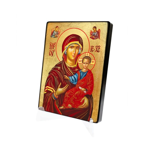 Matka Boża z Dzieciątkiem Jezus - ikona naklejana