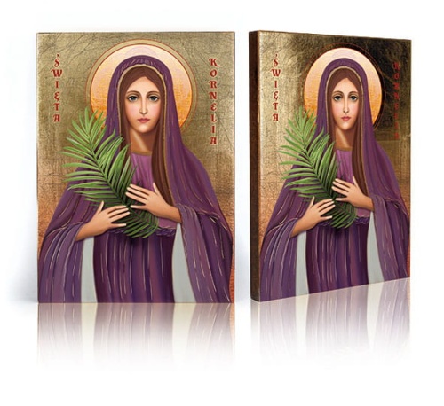 Ikona religijna Święta Kornelia