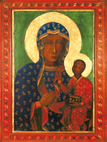Plakat Religijny wzór 120. Matka Boska Częstochowska wędrująca