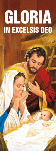 Baner na Boże Narodzenie, Gloria in Excelsis Deo 75x200 cm