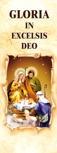 Baner na Boże Narodzenie, Gloria in Excelsis Deo 75x200 cm