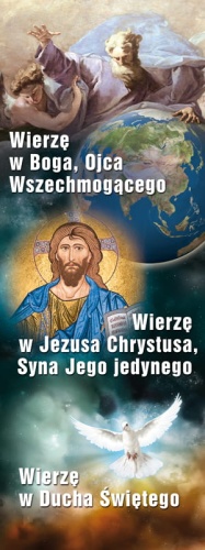 Baner religijny Trójca Święta