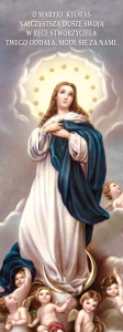Baner religijny Wniebowzięcie Najświętszej Maryi Panny 75x200cm 